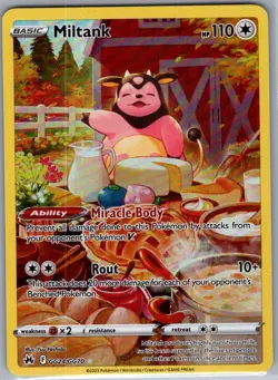 Miltank GG24/GG70 Crown Zenith: Galarian Gallery - Pokemon Card - NM - Image 1