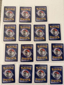 Pokemon 1st Edition Card Lot WOTC Jungle Pikachu Wigglytuff Eevee Vintage LP/NM - Image 2