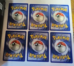 Pokemon Cards – Southern Island Set of 6 Non-Holo Wartortle, Ivesaur, Lapras - Image 2