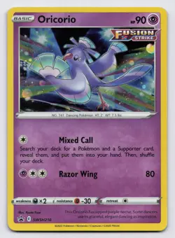 Oricorio - Promo SWSH: Sword & Shield Promo Cards SWSH210 NM SWIRL - Image 1