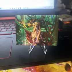 MTG Jenova, Ancient Calamity Art Card (Gold-Stamped Signature) Art Series 14/53 - Image 1