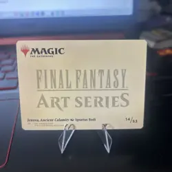 MTG Jenova, Ancient Calamity Art Card (Gold-Stamped Signature) Art Series 14/53 - Image 2