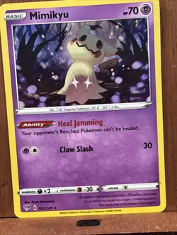 Mimikyu - Cosmos Holo 081/189 Miscellaneous Cards & Products Holo Tin promo - Image 1