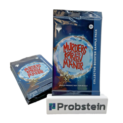 Lot of (12) Magic MTG Murders At Karlov Manor Collector Booster Sample Packs - Image 1