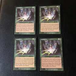 Land Grant x4 Mercadian Masques Various Condition See Pics - Image 1