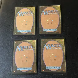 Land Grant x4 Mercadian Masques Various Condition See Pics - Image 2