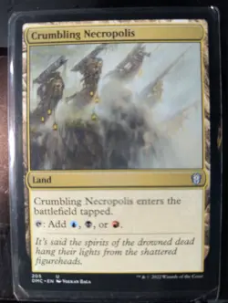 Crumbling Necropolis Land 205 DMC MTG SealedinSleeve - Image 1