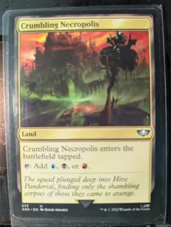 Crumbling Necropolis Land 273 40K MTG SealedinSleeve - Image 1