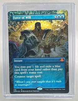 Force of Will 2023 Magic: The Gathering Dominaria Remastered #418 Foil - Image 1
