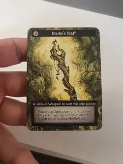 Sorcery: Contested Realm - NM -Merlin's Staff - Arthurian Legends - Regular - Image 3