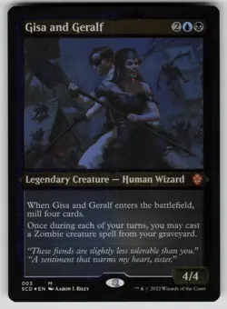 Gisa and Geralf (Foil Etched) Foil M Starter Commander Decks 3 NM - Image 1