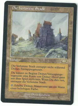 Die Verlorene Stadt / Forsaken City - PLANESHIFT - deutsch (played +) Rare - Image 1