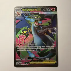 Pokemon Phantasmal Flames Mega Charizard X EX UR 109/094 ENG NM - Image 1