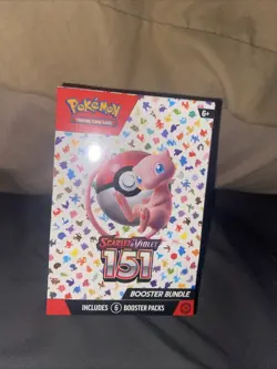 Pokemon Scarlet Violet 151 Booster Bundle 6-Pack, Factory-Sealed - Image 1