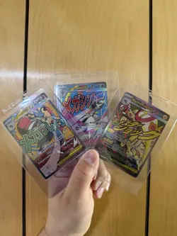 Pokemon Mega Lucario EX, Mega Gardevoir EX, Mega Eelektross EX Holo Lot - 3 Car… - Image 1