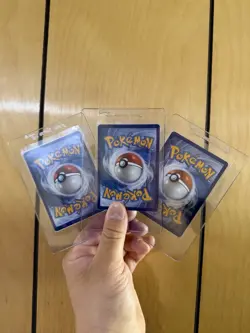 Pokemon Mega Lucario EX, Mega Gardevoir EX, Mega Eelektross EX Holo Lot - 3 Car… - Image 2