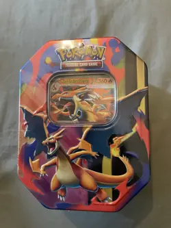 Pokemon TCG: Mega Charizard Tin Sealed Box - Promo & Booster Packs - Image 1