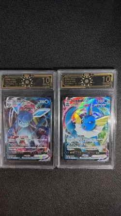 8x OCD 10 Pristine Chinese Eeveelutions VMAX Pokemon Cards - Complete Set - LN05 - Image 4