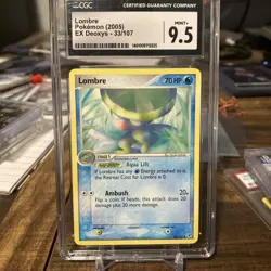 Lombre Pokemon 2005 Ex Deoxys 33/107 - Image 1