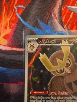 Noctowl 141 Holo Promo Scarlet & Violet Promo Pokemon NM - Image 2
