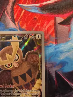 Noctowl 141 Holo Promo Scarlet & Violet Promo Pokemon NM - Image 3