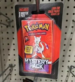 Pokemon TCG Mewtwo Mystery Pack Chase Booster Pack MJ Holding 2025 Sealed NEW - Image 1