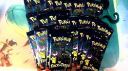 Pokemon Trick or Trade 2024 Mini Booster Pack Lot - Image 1
