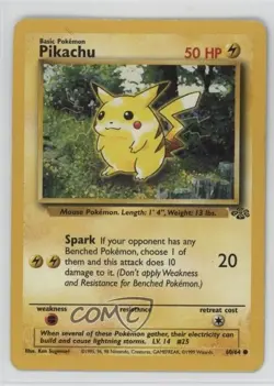 Pikachu Pokemon Jungle #60 1999 - Image 1