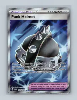 Pokemon TCG Phantasmal Flames Punk Helmet Ultra Rare 121/094 - Image 1