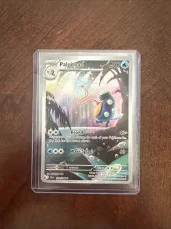 2025 Palpitoad 104/086 Illustration Rare Black Bolt English NM Pokemon TCG - Image 1
