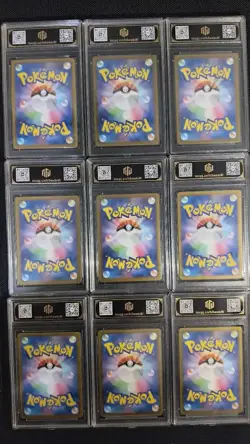 2024 Pokemon Terastal Festival Eevee Evolution Set Of 9 TOC 9.5 GL15 - Image 2