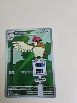 Pokemon TCG Pidgeotto SV03: Obsidian Flames 208/197 Holo Illustration Rare - Image 1