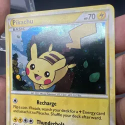 Pokemon Pikachu HGSS03 HGSS Promo Holo - LIGHT PLAY (A) - Image 4