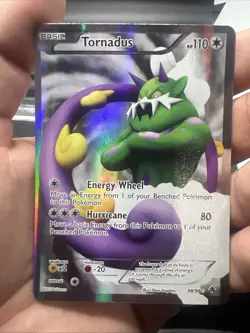 Pokemon Tornadus (Full Art) 98/98 Emerging Powers Holo - LIGHT PLAY - Image 3