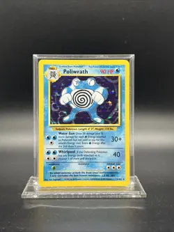 Poliwrath 13/102 Base Set Holo - LIGHT PLAY (B) - Pokemon - Image 1