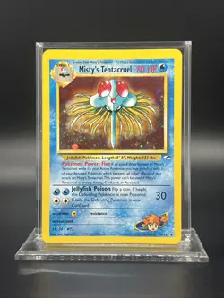 Pokemon Misty's Tentacruel 010/132 Gym Heroes Holo - LIGHT PLAY - Image 1