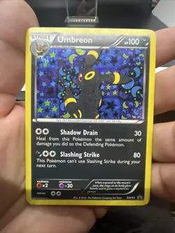 Pokemon Umbreon BW93 Black & White Holo - HEAVY PLAY - Image 3