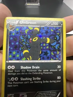 Pokemon Umbreon BW93 Black & White Holo - HEAVY PLAY - Image 4