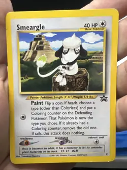 Pokemon Smeargle 32/53 Wotc Promo - MOD PLAY - Image 4