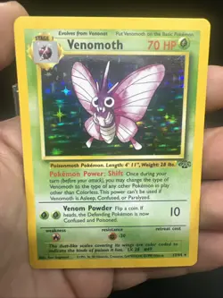 Pokemon Venomoth 13/64 Jungle Holo - NEAR MINT - Image 3