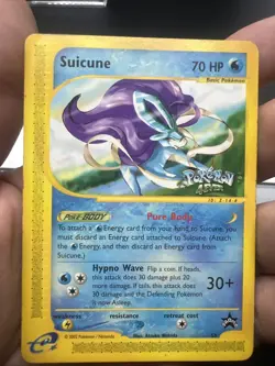 Pokemon Suicune 53 Black Star Promo Non Holo - MOD PLAY - Image 3