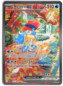 Keldeo ex - 167/086 167/086 Holo SV: White Flare Pokemon - Image 1