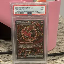 Pokemon Oricorio ex 024 Me: Mega Evolution Promo EX Holo PSA 9 2025 English - Image 1