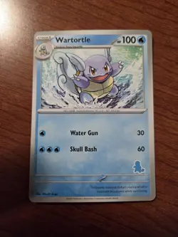 Pokemon My First Battle - Wartortle - Squirtle Stamped - Image 1