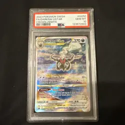 2023 POKEMON SWORD & SHIELD CROWN ZENITH #GG50 FULL ART/DARKRAI VSTAR PSA 10 - Image 1