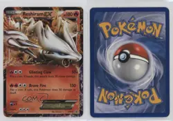 Reshiram EX Pokemon Black & White Black Star Promo #BW36 - Image 3
