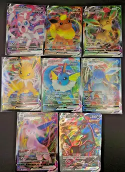 Eevee Evolutions Vmax 3Rare Set - Pokemon TCG Simplified Chinese(Complete Set) - Image 2