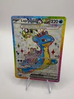 Pokemon TCG Pokemon Lapras ex Lapras Ultra Rare Holo - Image 1