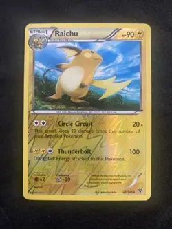 Raichu - 43/146 - Reverse Holo Rare - XY - Pokemon TCG - Image 1