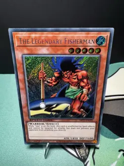 The Legendary Fisherman - SBC1-ENC01 - Secret Rare 1st Ed - Near Mint YuGiOh - Image 2